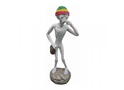 Cizinec Kiffer Lustig Deko Figur socha socha 132 cm Figuren Statuen Skulpturen