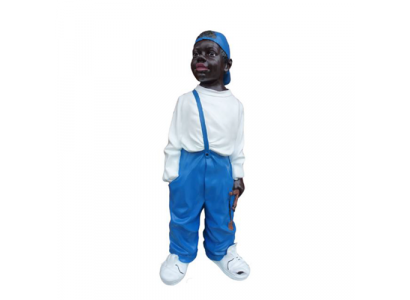 Dekorativní socha sochařství 85cm Figuríny Sochy Sochy 90. let Gangster USA P37