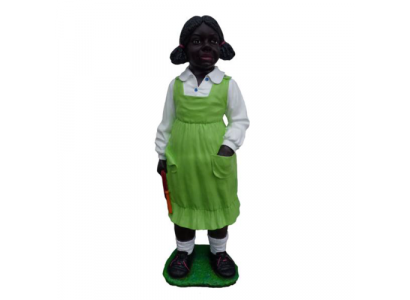 Dekorativní socha sochy sochař 8 cm sochy sochy soch Schwarzes Mädchen P38