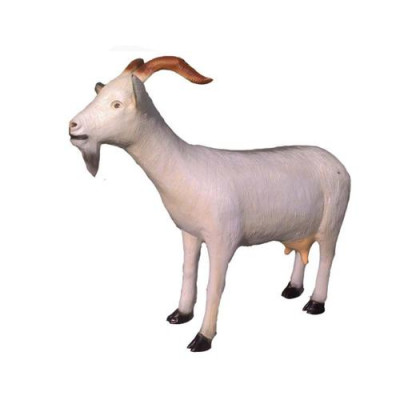 Koza Dekorativní socha zahrady Sochy soch 82 cm životní velikost Figur.