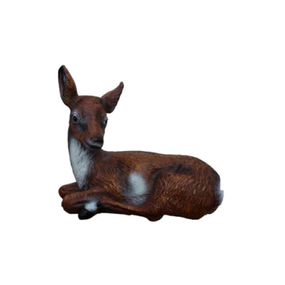 Socha zvířat zahradní výzdoba Dekorace socha postava laněnky jelen děťátko 58cm