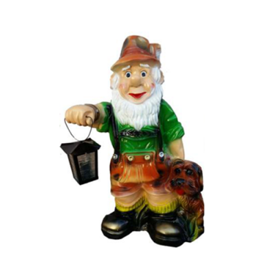 Zahradní trpaslík Zahrada Dekorace Sochy Figura Ručně malované Nové 75 cm Trpaslíci Sochy