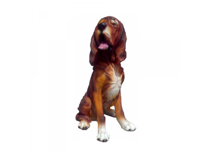 Socha dekorativních psů zahraničních soch 45cm životní velikosti figura plastu