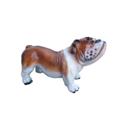 Socha psa Dekorativní socha Zahrada Sochy Sochy 62cm životní velikost Figurína Plast