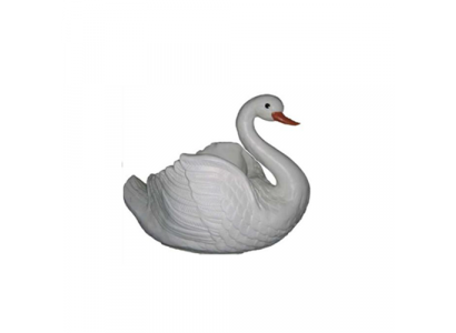 Labuť Dekorativní Socha Zahrady Figuríny Sochy 34cm Životní Velikost Figura z Plastu