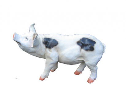 Dekorace Zahrada Figura Socha Figuríny Sochy Dekorace Nové Sochy Prasátko 40cm