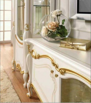 Elegantní vitrína skříň výloha obývací pokoj sklo Nový skleněný skříň skříně Nový