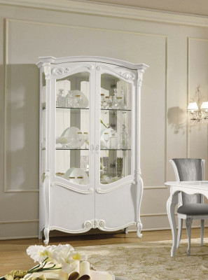 Komoda Vitrína Komody Skříň s komodami Vitríny Skleněná designérská skříň NOVÁ