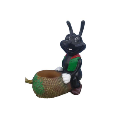 Zahrada Mravenec 47cm Zahrada Dekorace Sochy Socha Ručně Malovaná Nová