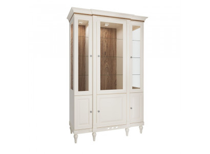 Klasická vitrína Komody Vitríny Skleněné skříně Skříň skříň s prosklením Knihy