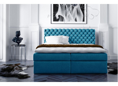 Chesterfield Boxspring postel manželská postel postel lůžko postele 200x200cm