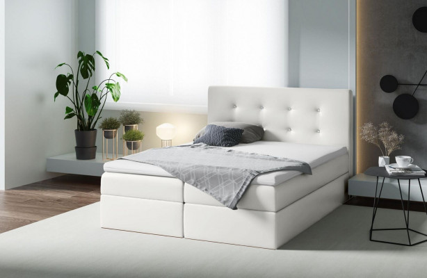 Boxspring postel Dvojitý Hotelový nábytek Postele Ložnice Vybavení velké 200x200