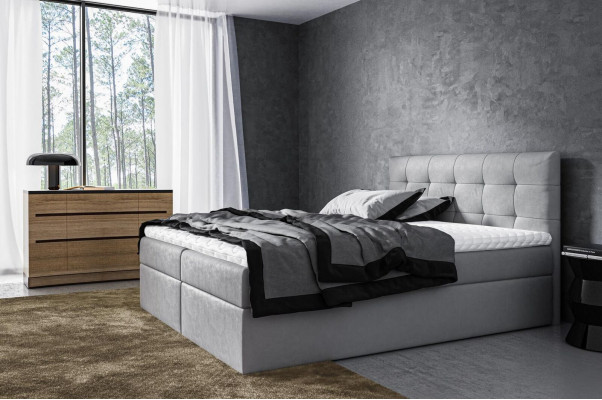 Postel Boxspring manželská postel Moderní manželská postel Postelový rám Nábytek 180x200