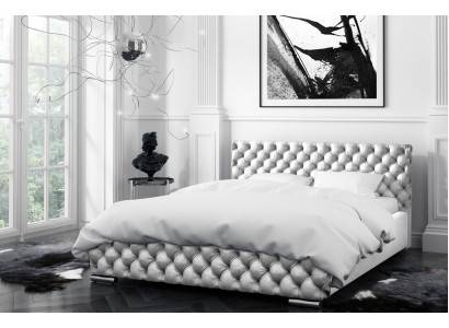 Polštářová postel 180x200 manželská postel Hotel Moderní postel Ložnice Postele Lůžkový rám