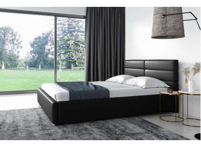Rám postele Dřevo Design Dvojitý Hotel Moderní Postel Ložnice Postele Polštářová postel