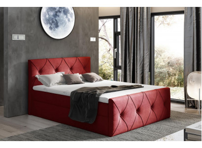 Schuhranž postel ložnice postele kontinentální postel textilní design dvojlůžko hotel nové
