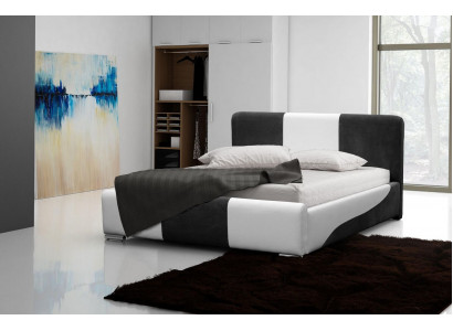 Postel Rám postele Ložnice Design Dvojitý Hotel Moderní Látka 160x200 Postele Nový