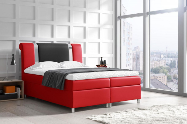 Postel s úložným prostorem Boxspring Postele Nábytek Dvojlůžko 160x200 Ložnice Hotel Nový