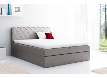 Boxspring bed manželská postel postelové rámy postel polstrovaná postel postele 200x200cm