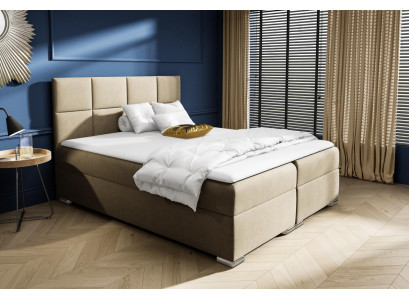 Boxspringová postel ložnice lůžkový design dvojitý hotel moderní postel s úložným prostorem