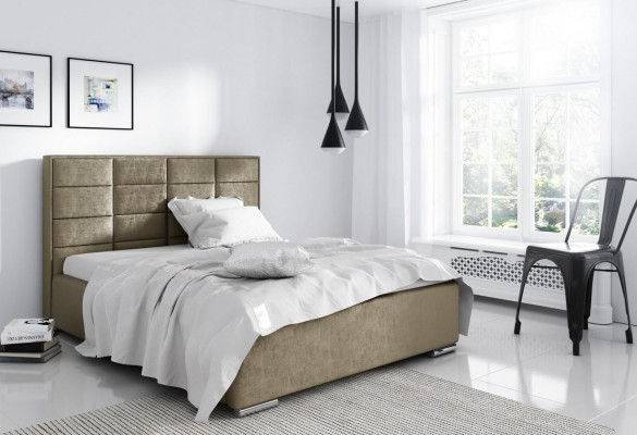 Rám postele Látka Textil Design Dvojitý Hotel Moderní Postel Ložnice Postel Nový