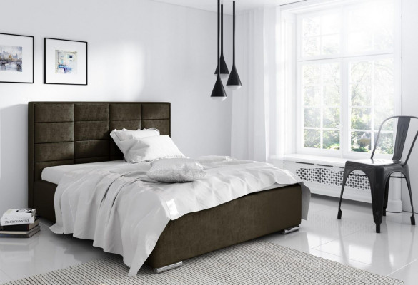Rám postele Látka Textil Design Dvojitý Hotel Moderní Postel Ložnice Postel Nový
