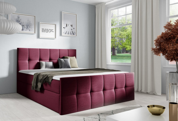 Postel Postelové zásuvky Boxspring postel Ložnice Polstry Design Dvojité Moderní