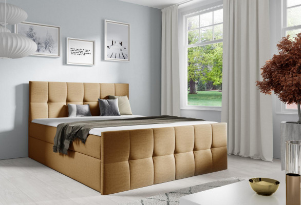 Postel Postelové zásuvky Boxspring postel Ložnice Polstry Design Dvojité Moderní