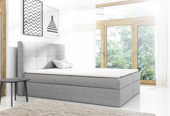 Boxspringová postel Design Dvojlůžková Moderní Hotelová postel Ložnice Postele 160cm