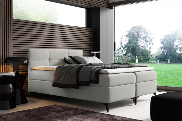 Postel s úložným prostorem 180x200 Boxspring lůžko Design Dvojité Hotel Moderní Postele Nové