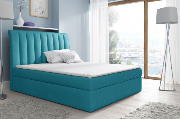 Manželská postel postelový rám matrace postel postele polyester boxspring manželská postel