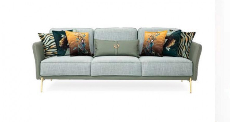 xxl třísedadlová pohovka čalouněný nábytek textilní pohovka pohovky Textil 240cm