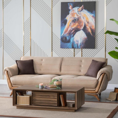 Luxusní souprava pohovky Couch Set 4 ks, set nábytku, design obývacího pokoje.