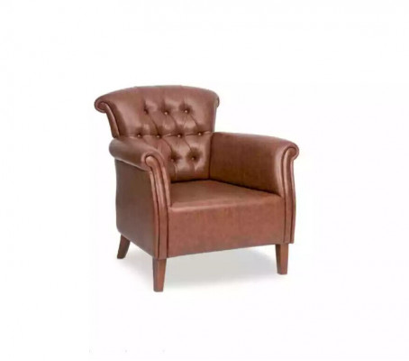 Designer židle hnědá Luxus Chesterfield nábytek Luxus kancelářská šéf židle