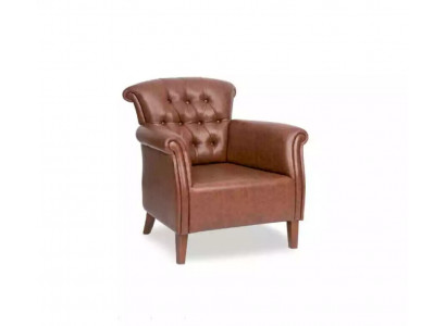 Designer židle hnědá Luxus Chesterfield nábytek Luxus kancelářská šéf židle
