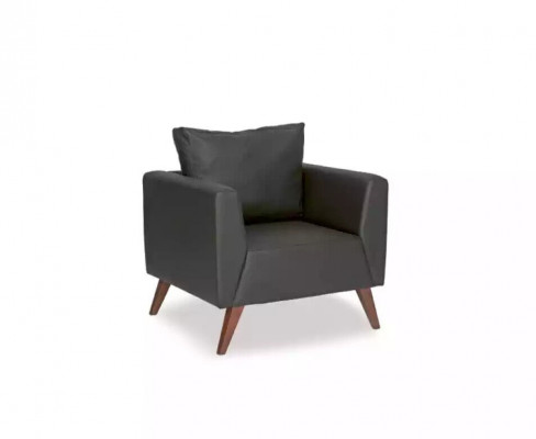 Černý křeslo design čalouněné sedadlo pracovna kancelář nové