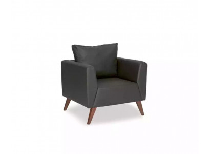 Černý křeslo design čalouněné sedadlo pracovna kancelář nové