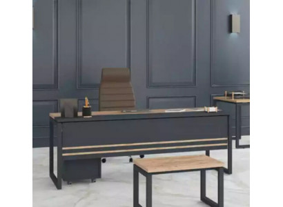 Kancelářský nábytek Stůl Pracovna Hnědý Stůl Nový Design Stoly