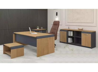 Velká pracovní sestava stůl Komoda Konferenční stolek Kompletní