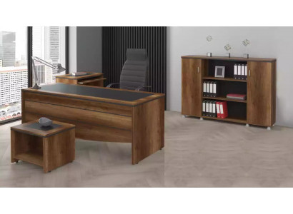 Luxus kancelářský nábytek psací stůl pracovní stůl sada pracovny 4 dílná