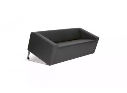 Elegantní třísedák na kancelářskou textilní pohovku do obývacího pokoje.