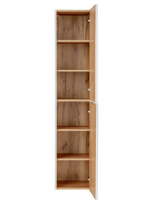 Badmöbel Regal Badezimmer Hochschrank Badschrank Regale Bad  Nábytek do koupelny Regál Vysoká skříň skříň skříně Koupelna