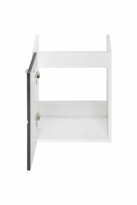Badmobilní set 40 cm umyvadlo s dolní skříňkou, umyvadlo s přihrádkou, závěsná skříňka
