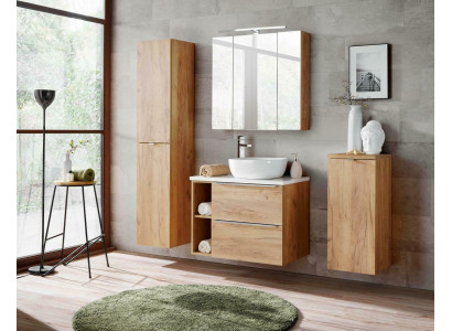 Design koupelnový nábytek Koupelna 5dílná sadavdecorační skříň Dekorační umyvadlo
