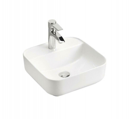 Keramický umyvadlový dřez Bílý nadstavbový umyvadlový dřez White Sink