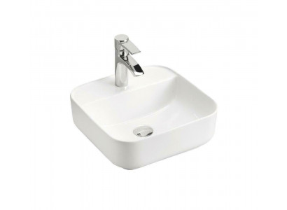Keramický umyvadlový dřez Bílý nadstavbový umyvadlový dřez White Sink