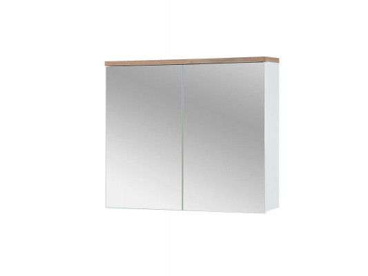 Skříňka se zrcadlem Nástěnná skříň Koupelnová skříň s zrcadlem 80 cm
