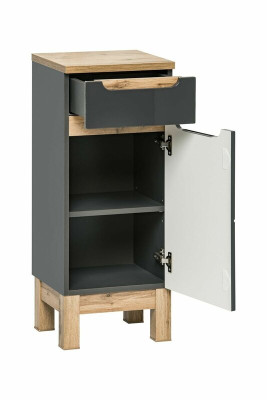 Badezimmer Hochschrank Regal Badschrank Badmöbel Dekorative Regale Bad