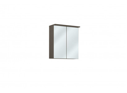 Skříňka se zrcadlem, skříň na zeď, koupelnová skříň s zrcadlem 60 cm LED