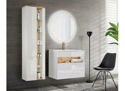 Nábytek do koupelny Design Koupelna 3dílný set Skříň umyvadlo